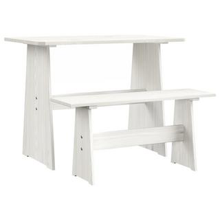 VidaXL Table à manger avec banc bois  