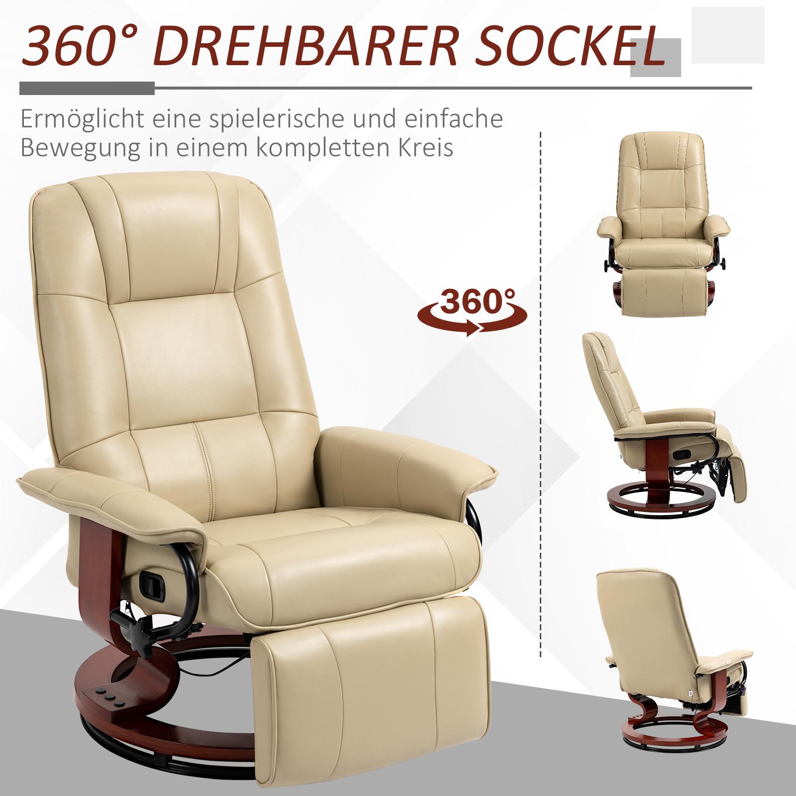 HOMCOM Fauteuil de relaxation  