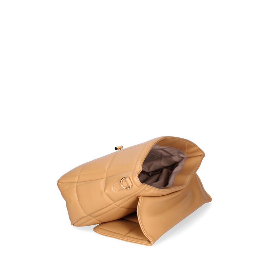 Diana&Co. Gesteppte Schultertasche mit Kettendetail  