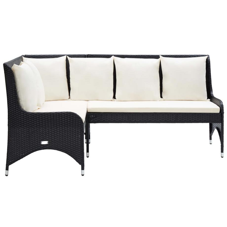 VidaXL Gartensofa poly-rattan  