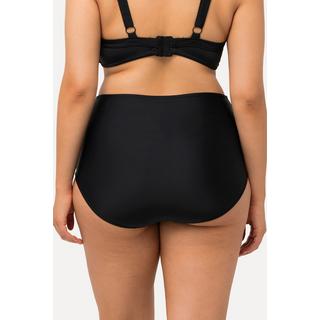 Ulla Popken  Bikini-Hose, Drapierung, High Waist 