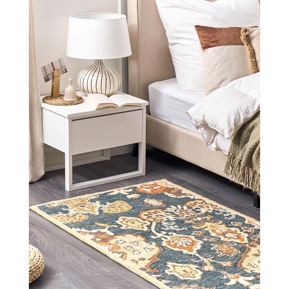 Beliani Tapis en Laine  UMURLU  