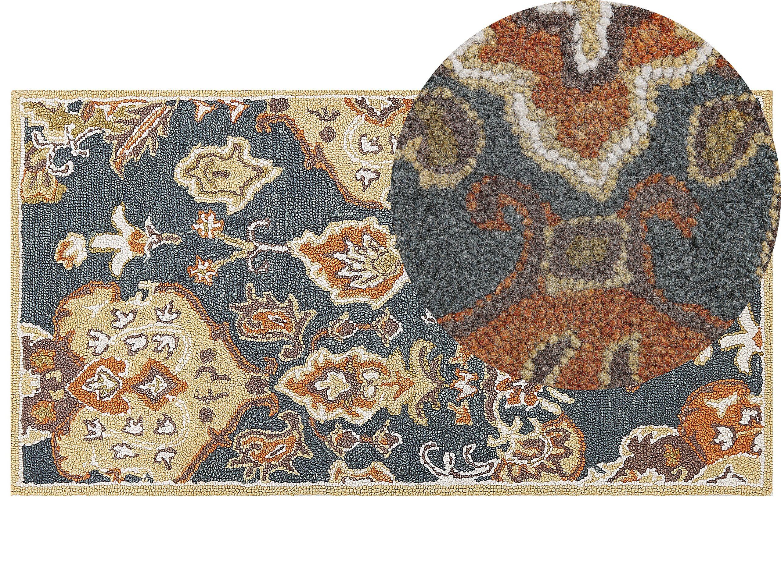 Beliani Tapis en Laine Traditionnel UMURLU  