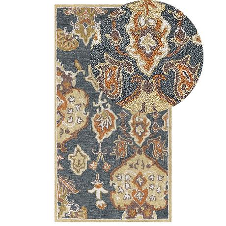 Beliani Tapis en Laine Traditionnel UMURLU  