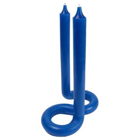 Twist Candles Bougie Twist Royal Blue  
