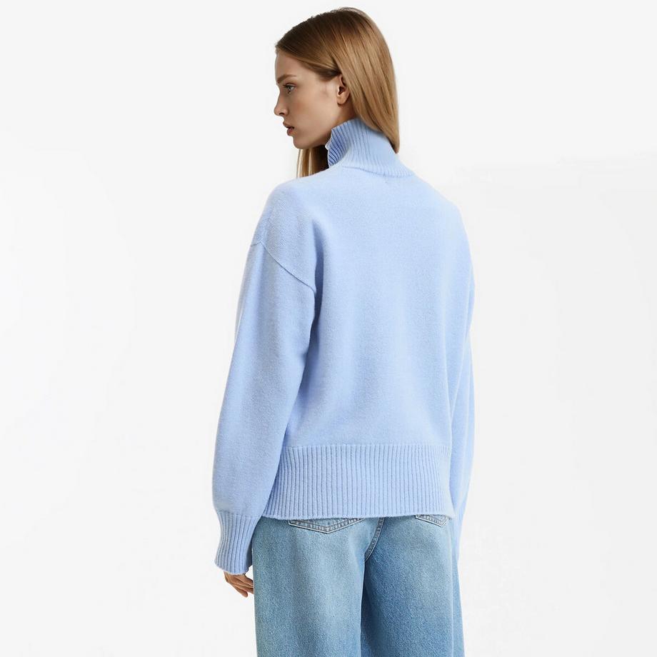 La Redoute Collections Maglione dolcevita in lana cashmere  