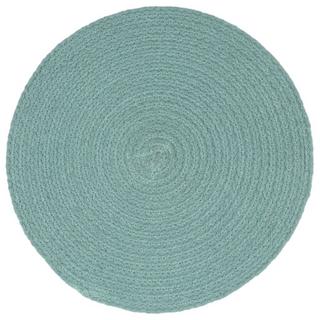 VidaXL Napperons  pcs rond coton coton  