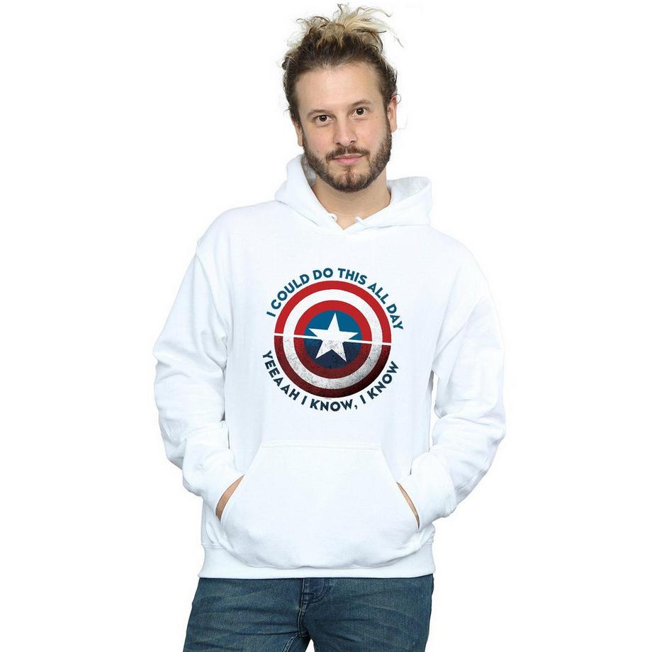 MARVEL Avengers Endgame Do This All Day Felpa con cappuccio  
