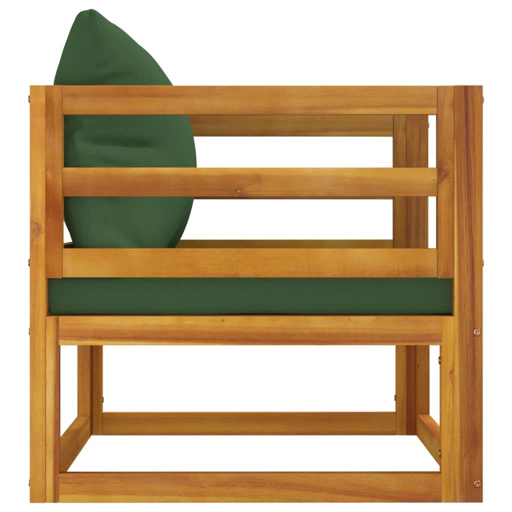 VidaXL Chaise de jardin bois d'acacia  