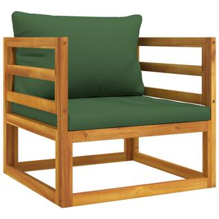 VidaXL Chaise de jardin bois d'acacia  