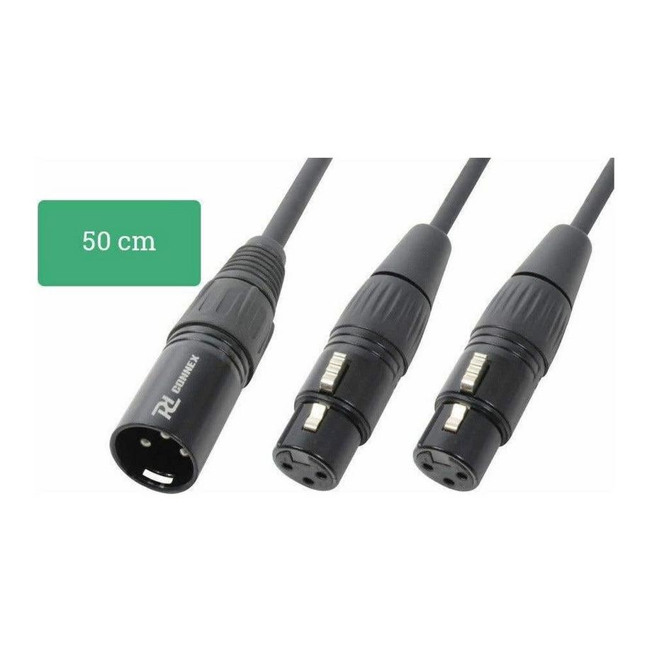 PD-Connex  CX142 XLR 3 Pole, male - XLR 3 Pole, female 0.5 m 
