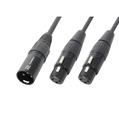 PD-Connex  PD-Connex CX142 cavo audio 0,5 m XLR (3-pin) 2 x XLR (3-pin) Nero 