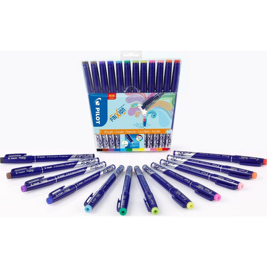 Pilot PILOT Fineliner Set FriXion F 1.3mm S12/0542827 12 Farben  