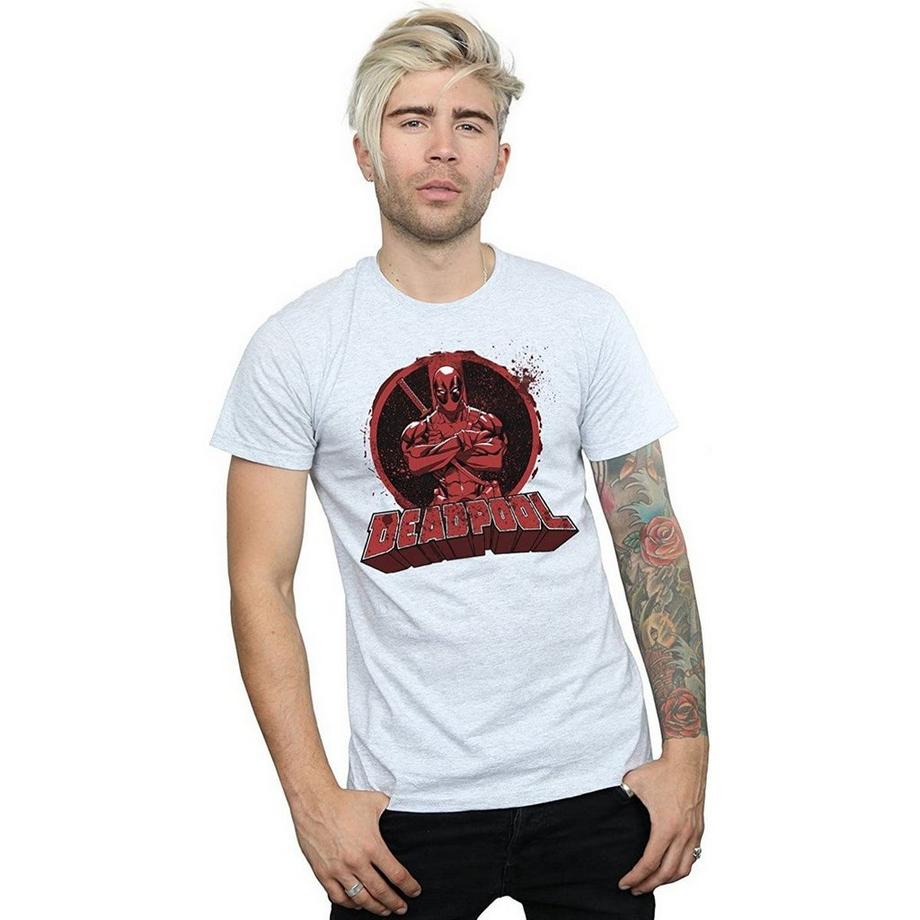 Deadpool Arms Crossed T-Shirt  