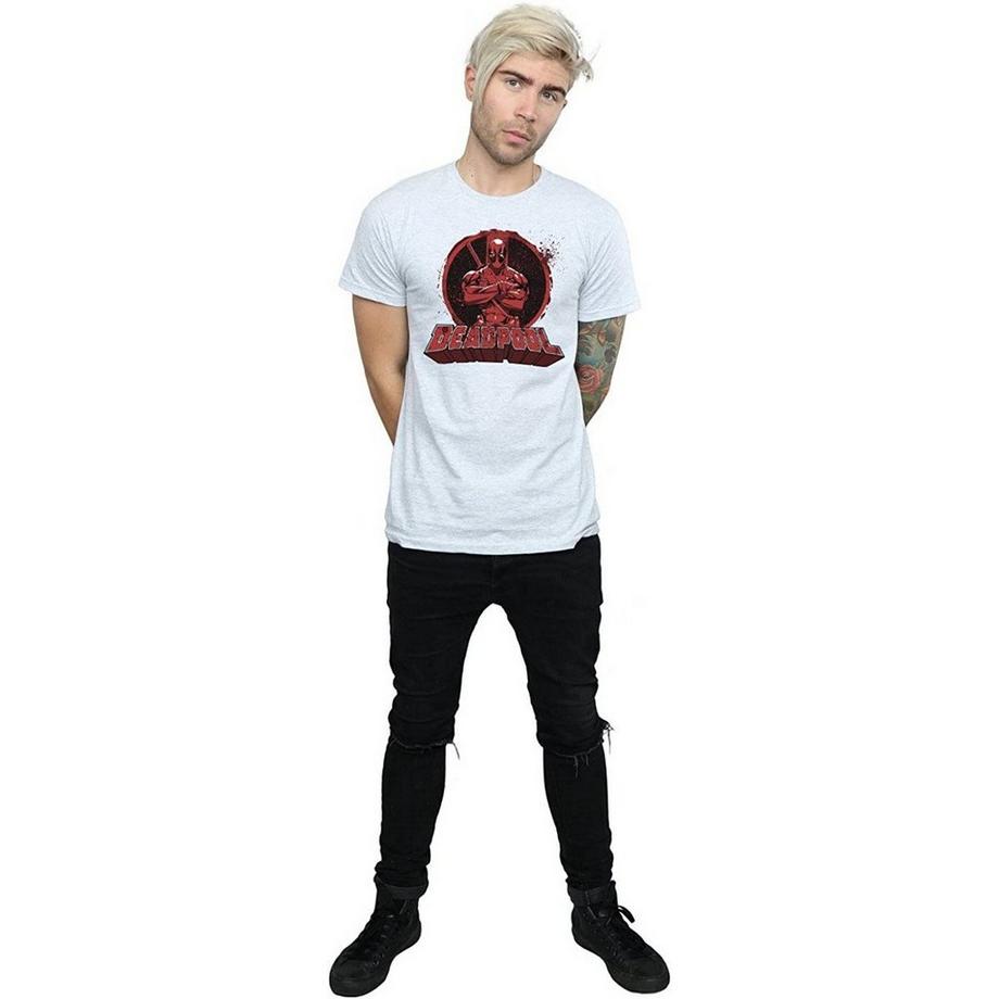 Deadpool Arms Crossed T-Shirt  