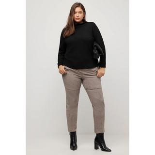 Ulla Popken  Sweatshirt, Stehkragen, Rundhals, Classic, Langarm 