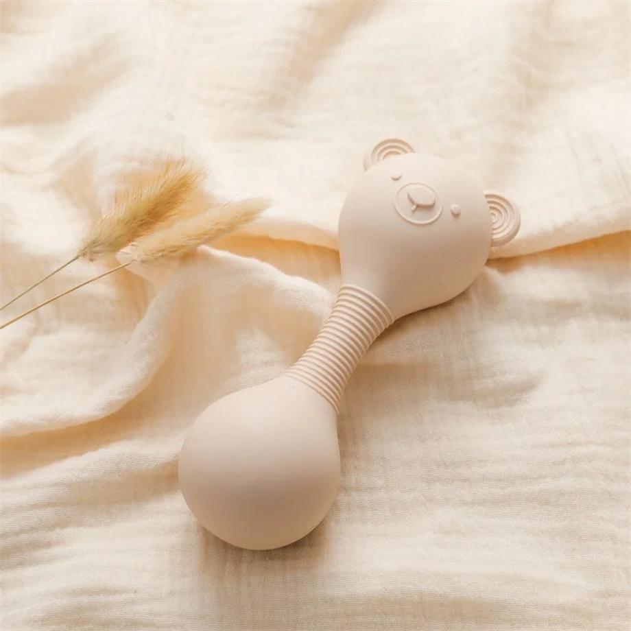 Misiu  Sandrassel de bébé en silicone 