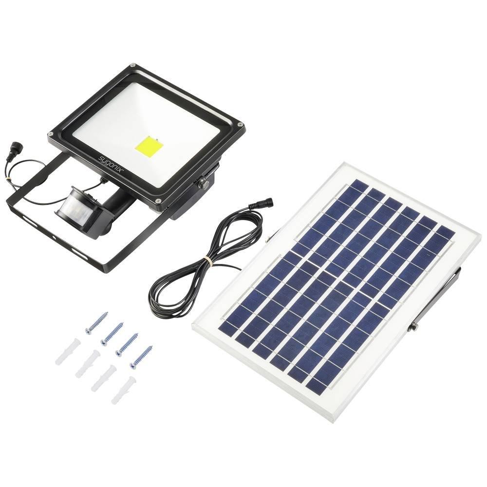 Sygonix Solar LED-Flutlichtstrahler 50W  