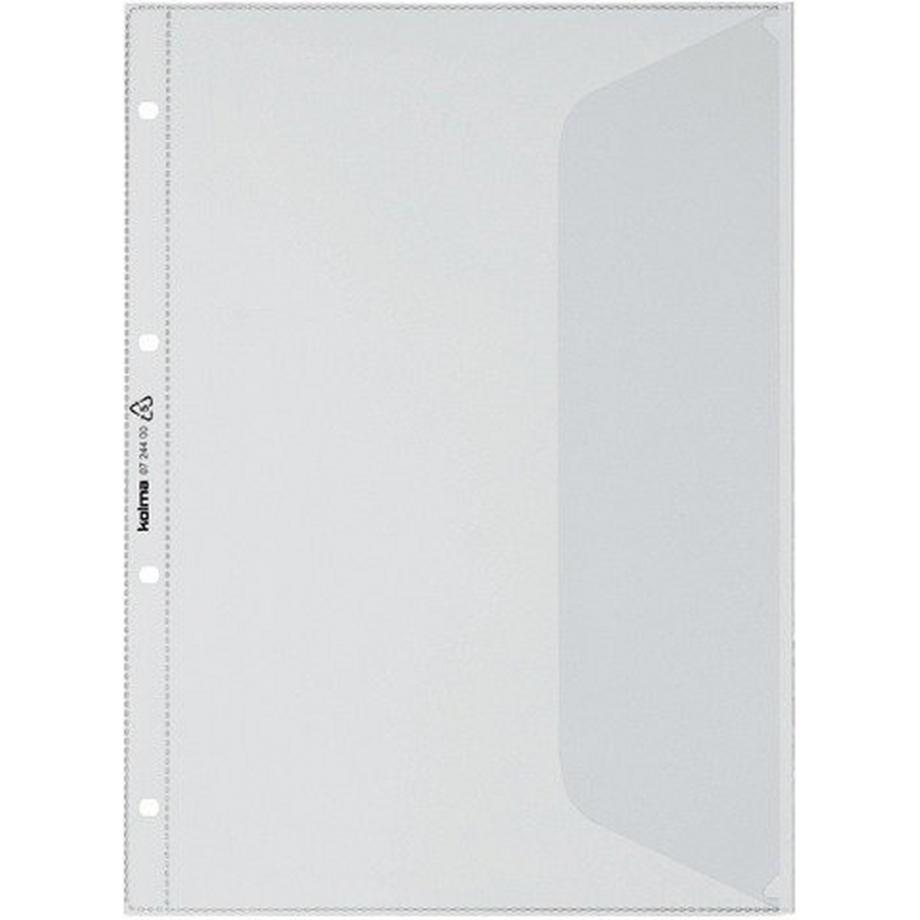 Kolma KOLMA Dokuhülle CopyResistant A4 07.244.00 farblos, Seitenklappe  