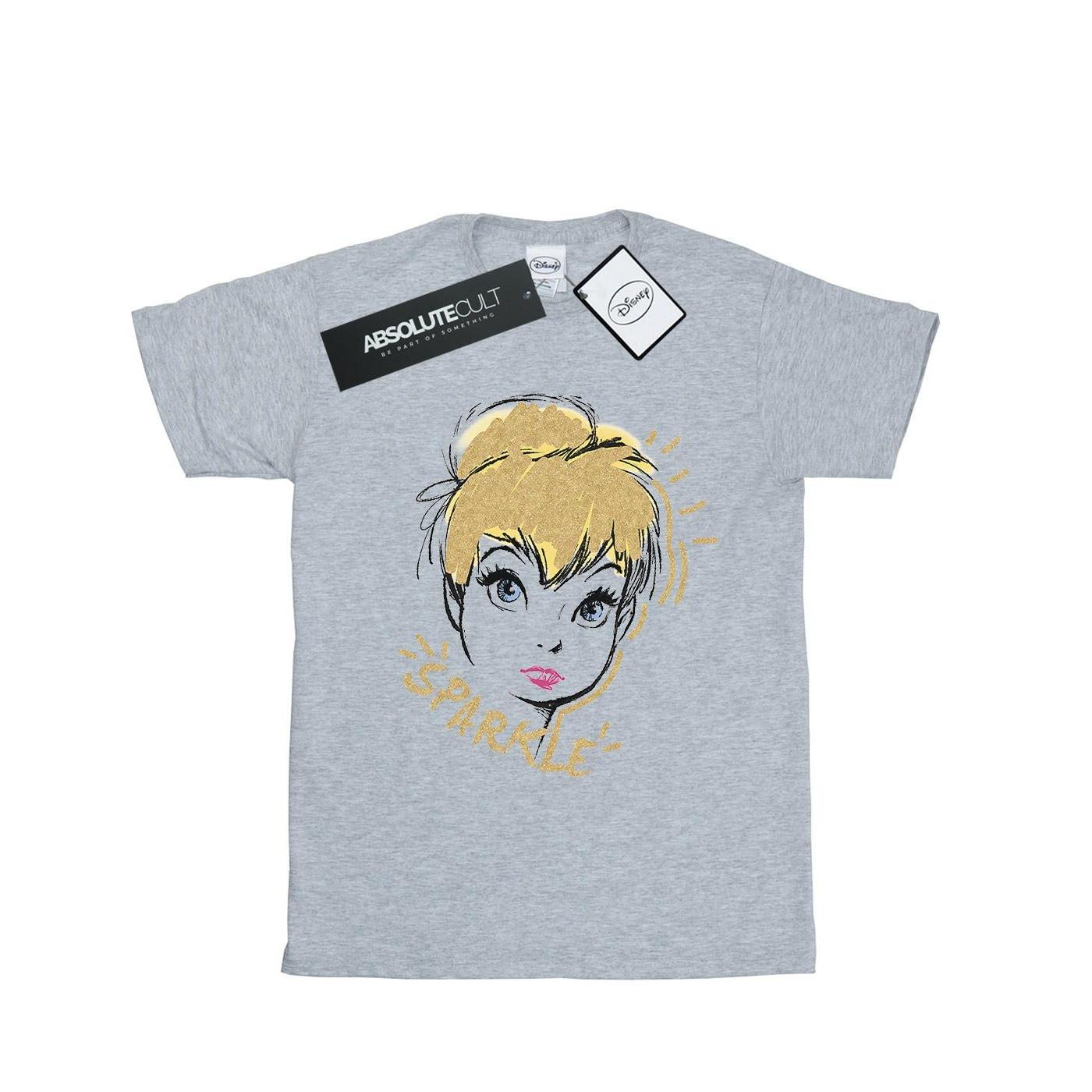 Image of Tinkerbell Sparkle Tshirt Damen Grau XL