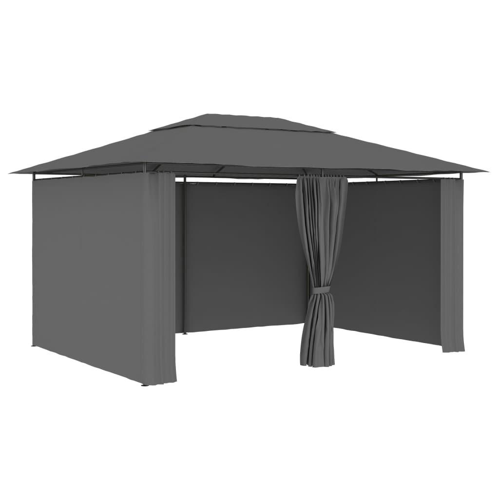 VidaXL gazebo da giardino Tessuto  