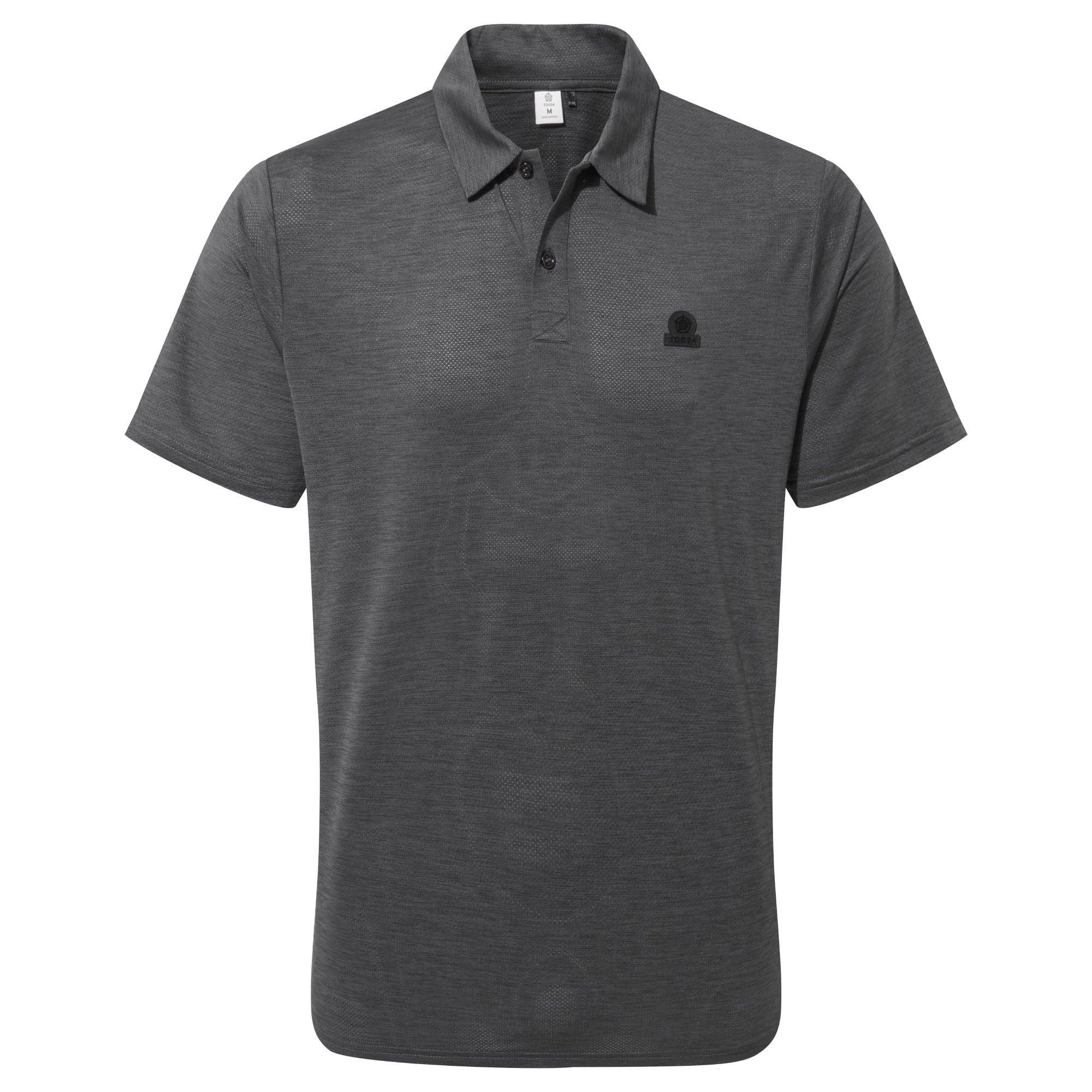 Image of Trig Poloshirt Herren Schwarz XL