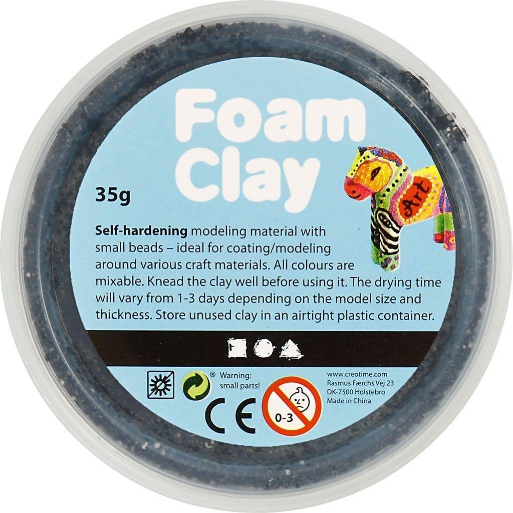 Creativ Company  Foam Clay Pâte à modeler 35 g Noir 1 pièce(s) 