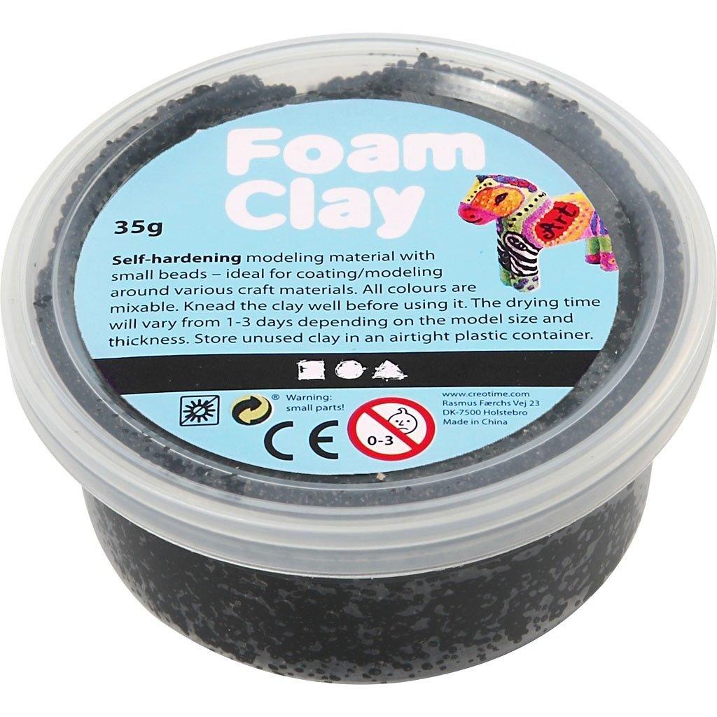 Image of Foam Clay Modellierton 35 g Schwarz 1 Stück(e) Schwarz