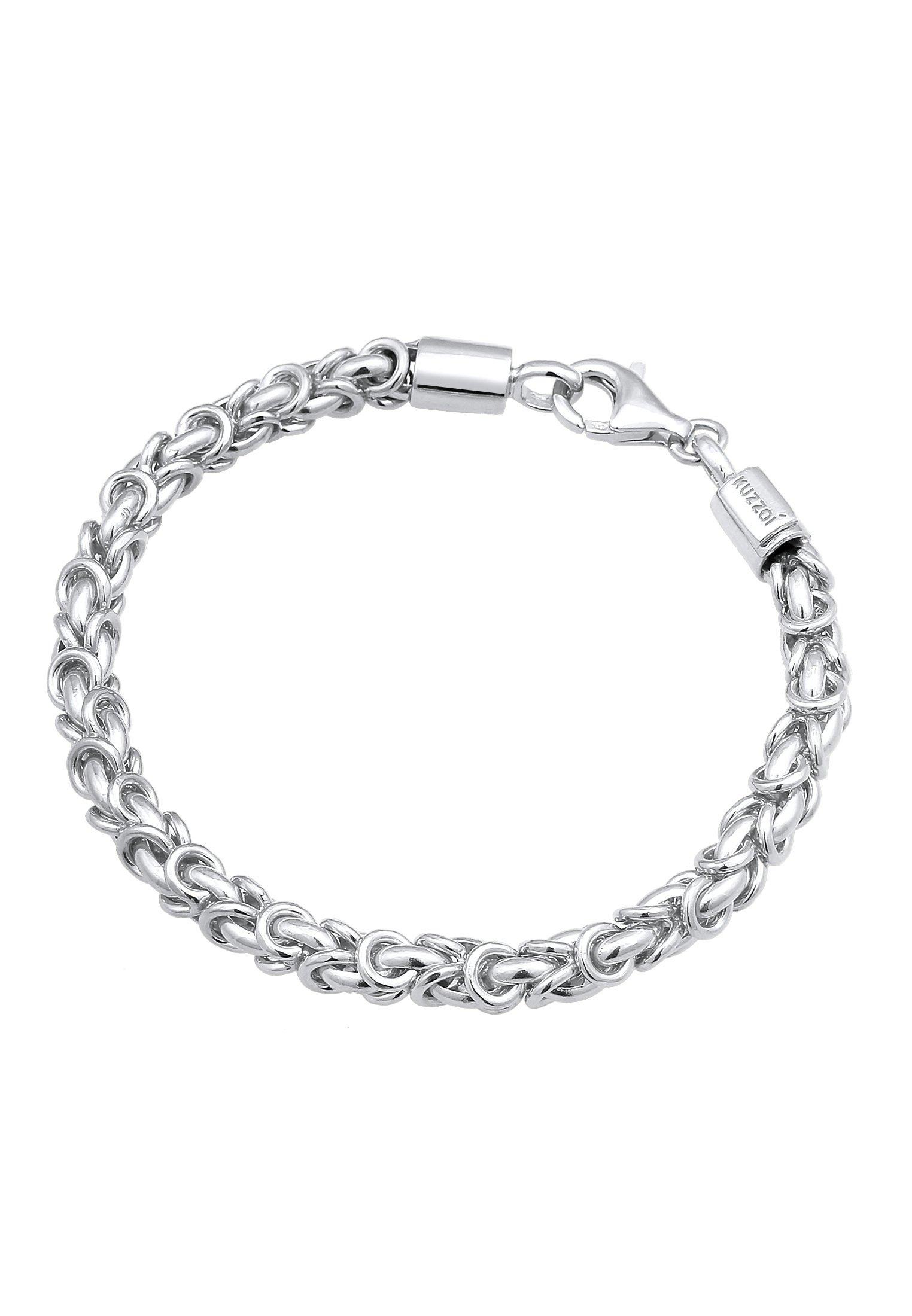 Kuzzoi  Armband Königskette Klassik 925 Silber 