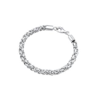 Kuzzoi  Armband Königskette Klassik 925 Silber 