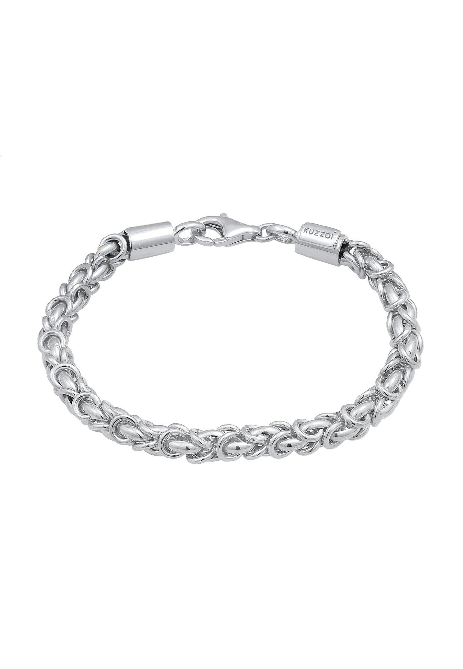 Kuzzoi  Armband Königskette Klassik 925 Silber 