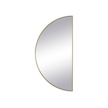 Miroir demi-cercle design en métal - L.50 x H.100 cm  - Doré - GAVRA
