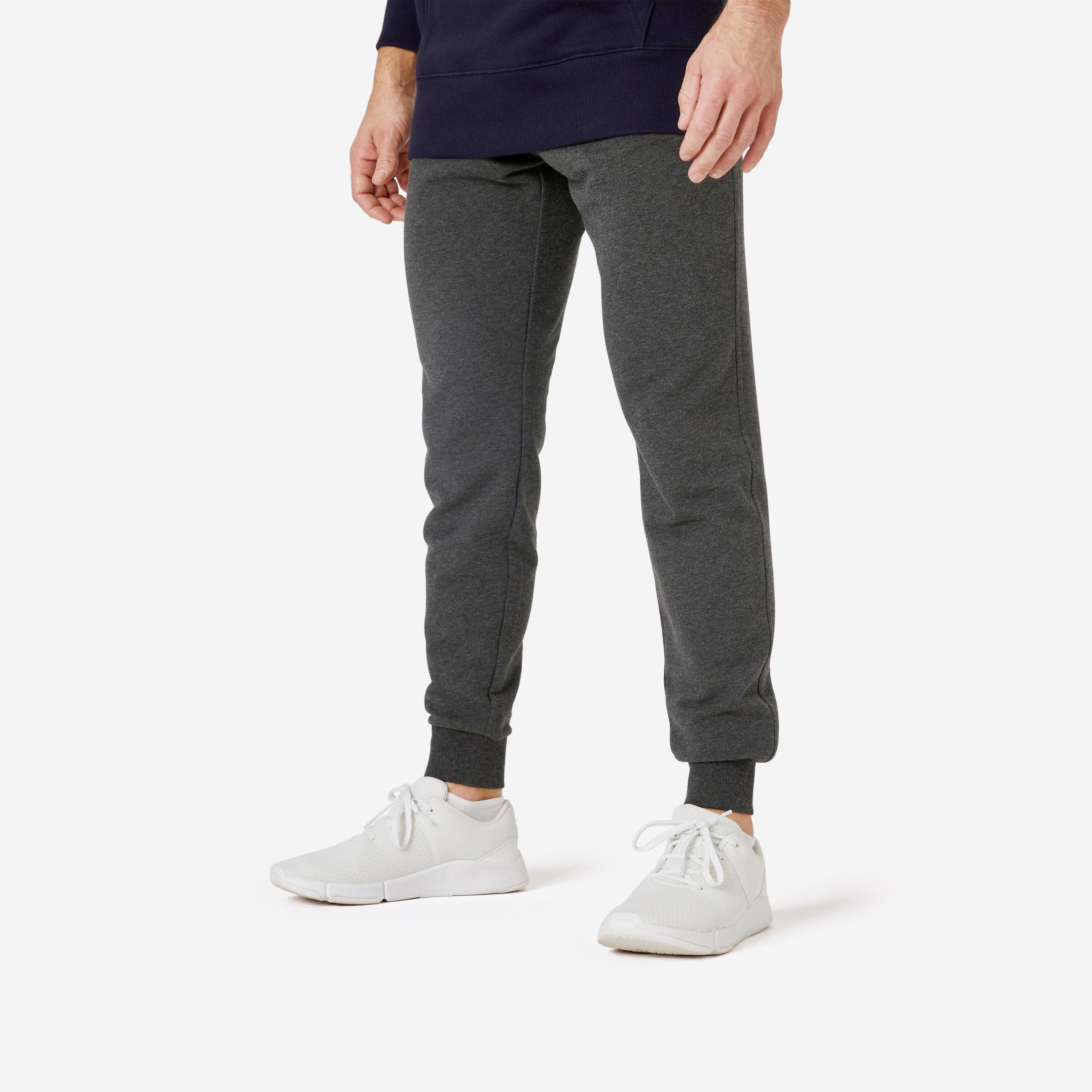 Image of Sporthose - Slim 500 H Unisex Gewittergrau XL