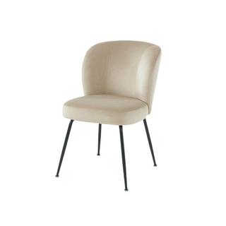 Vente-unique Sedia in Velluto e Metallo Beige - Lotto di 6 - POLPONA DI PASCAL MORABITO  