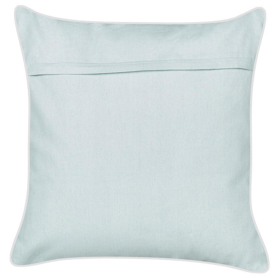 Beliani Lot de 2 coussins décoratifs en Velours  CERAMIUM  