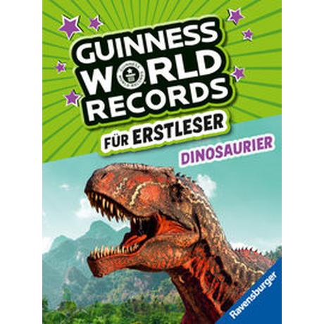 Guinness World Records für Erstleser - Dinosaurier (Rekordebuch zum Lesenlernen) Kein Autor Gebundene Ausgabe 