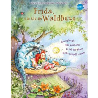 Frida, die kleine Waldhexe (5). Hexentrank und Zauberei - so ist der Streit ganz schnell vorbei Langreuter, Jutta; Langreuter, Jeremy; Dahle, Stefanie (Illustrationen) Copertina rigida 