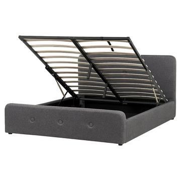 Lit ottoman en Tissu Rétro RENNES