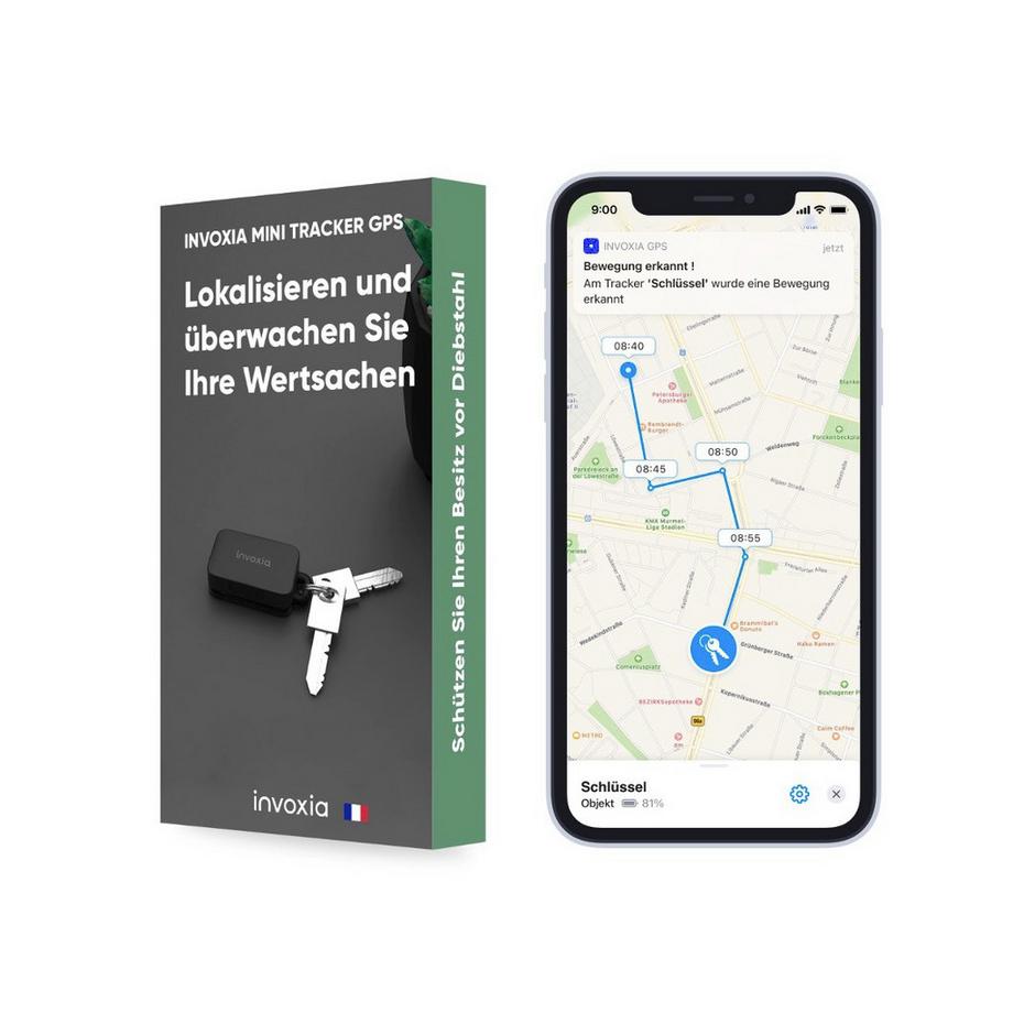 Invoxia  GPS Tracker Mini inkl. 3-Jahres Abo 