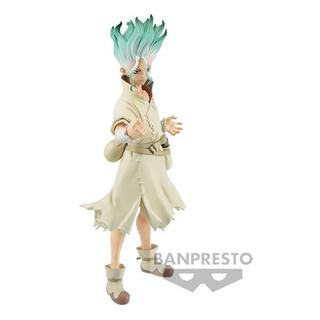 Banpresto  Dr Stone - Figure Stone World : Senku Ishigami (B) 18cm 