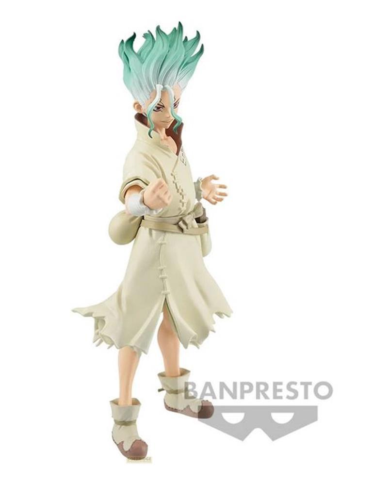 Banpresto  Dr Stone - Figure Stone World : Senku Ishigami (B) 18cm 