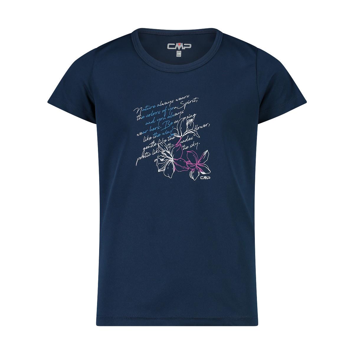 CMP  t-shirt da bambina in cotone 