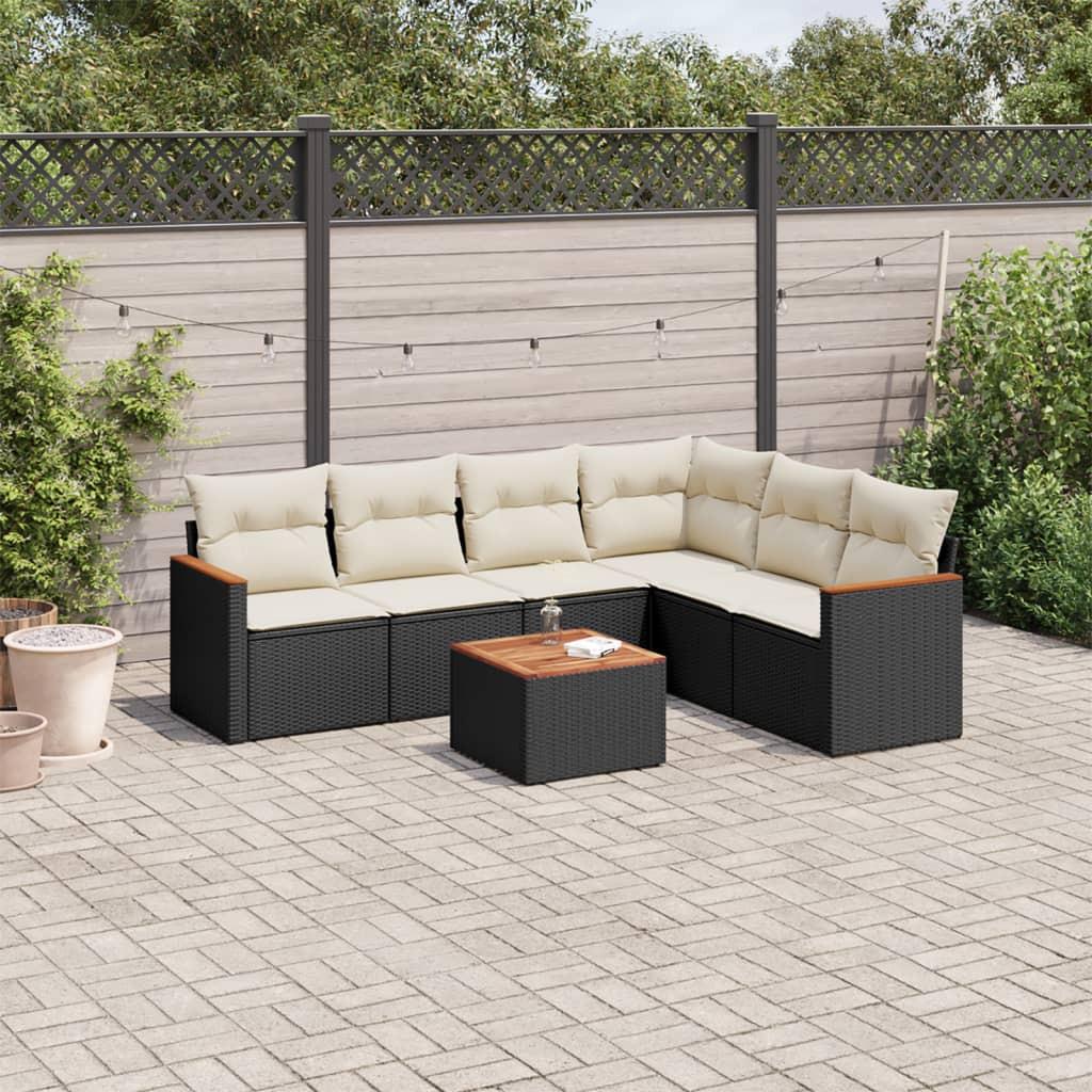 VidaXL Garten sofagarnitur poly-rattan  