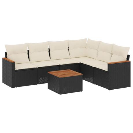 VidaXL Garten sofagarnitur poly-rattan  