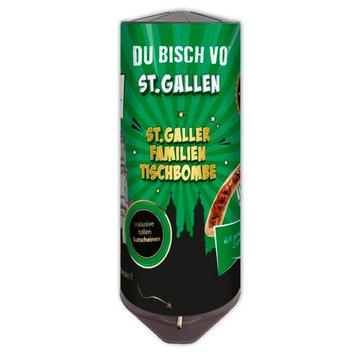 DU BISCH VO® St. Gallen - Tischbombe