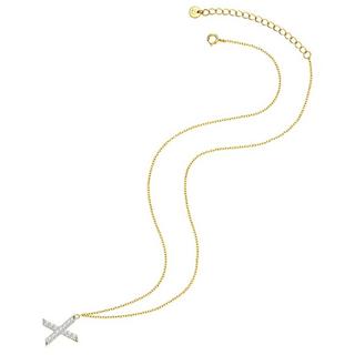 Glanzstücke München  Halskette Buchstabe X 