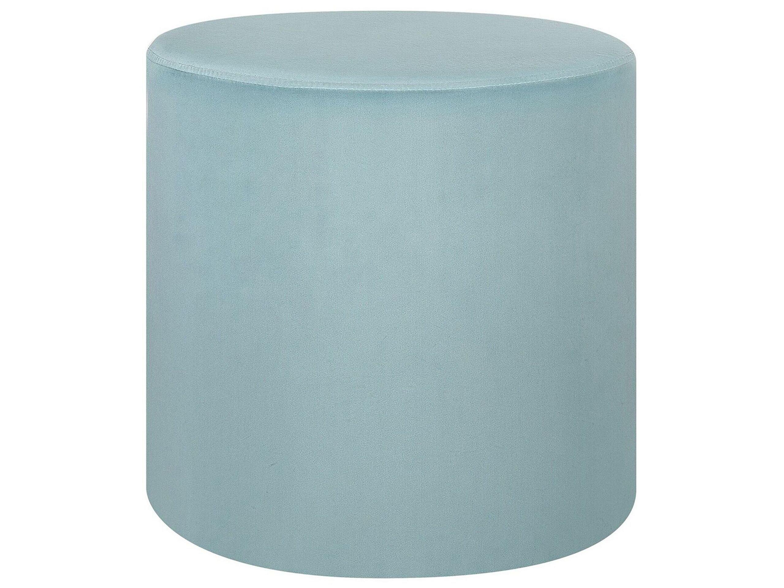 Beliani Pouf en Velours Moderne LOVETT  