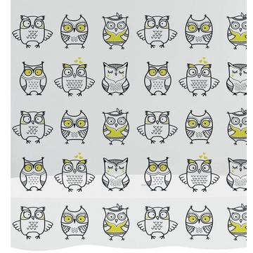 Duschvorhang PEVA Owl