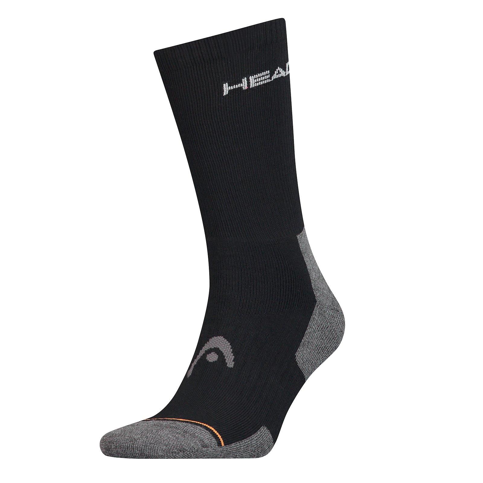 Image of Socken Tennis 1 Stück Crew Athletes Unisex Schwarz 43-46