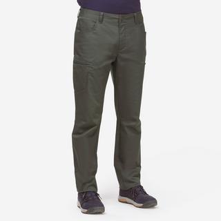 QUECHUA  Pantaloni da trekking uomo regular fit cotone 